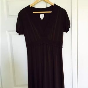 Jersey style dress with ruffles by Suzy Chin Maggy